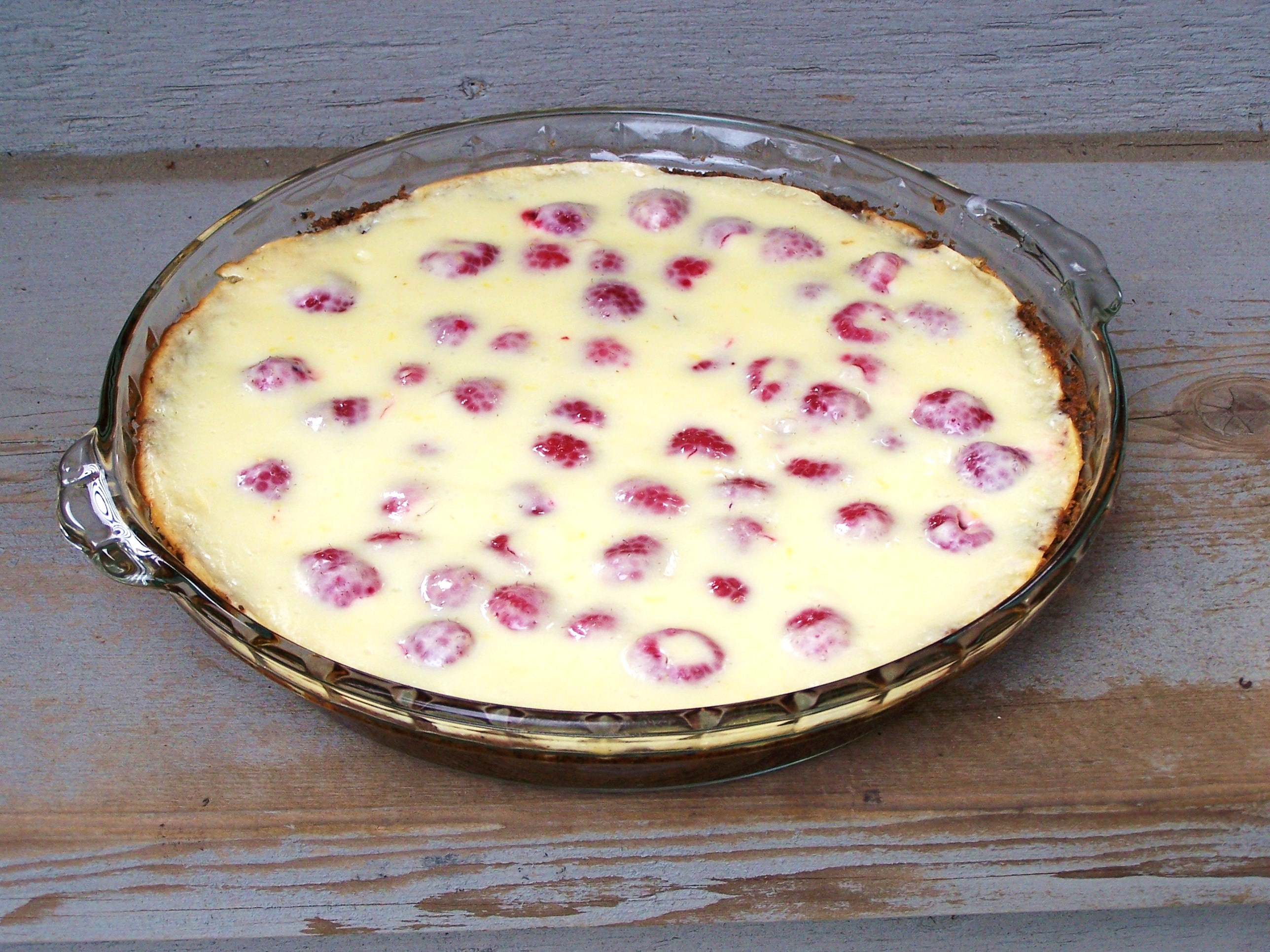 Lemon Raspberry Cream Pie - the biggest summer dessert hit.