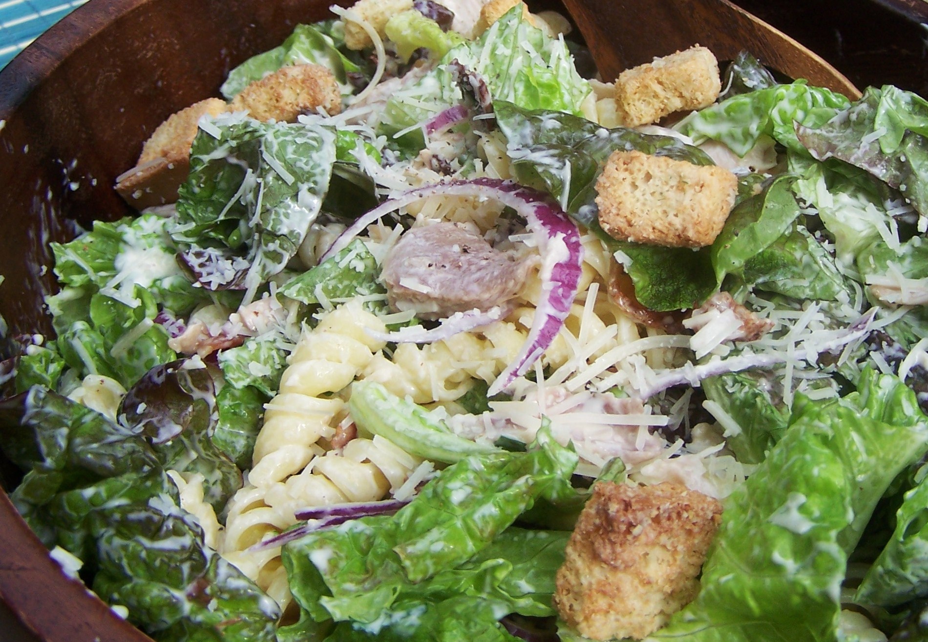 Caesar Pasta Salad