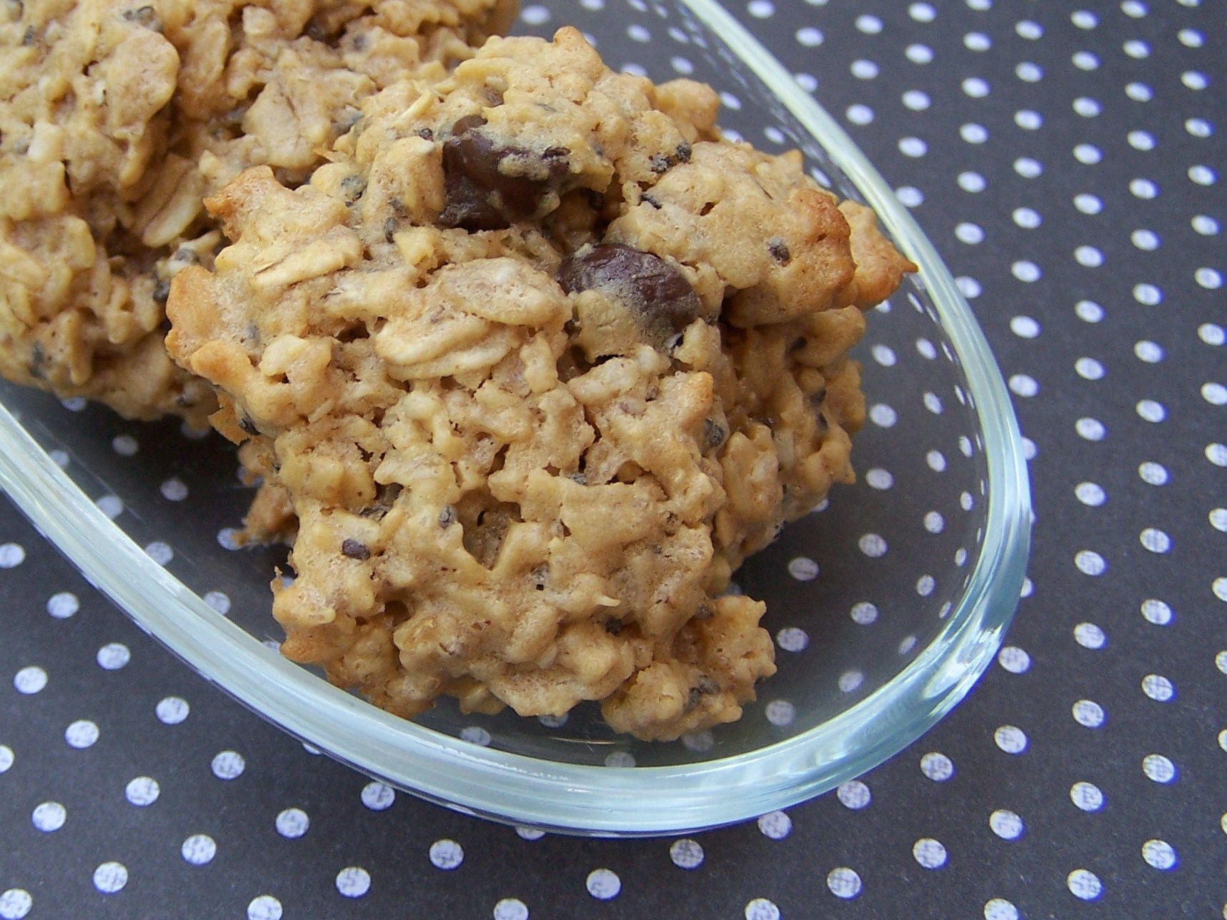 Flourless Peanut Butter Oatmeal Cookies