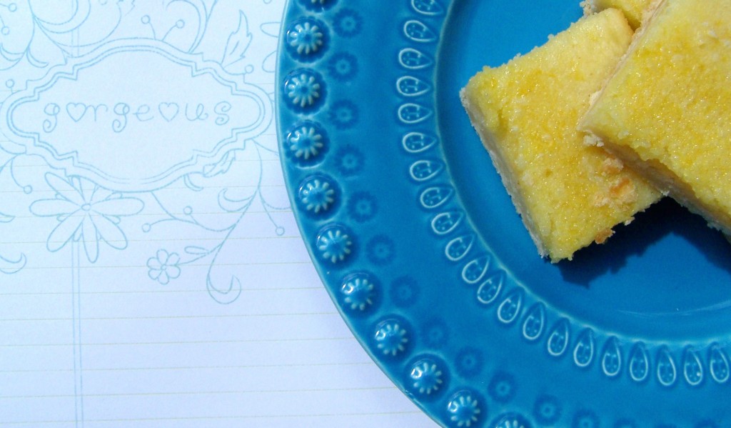 When life gives you lemons, make lemon bars