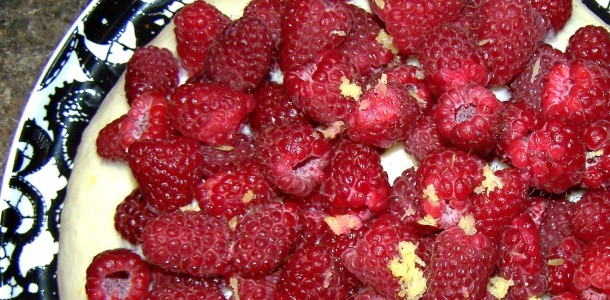 Raspberry Lemon Cake 1