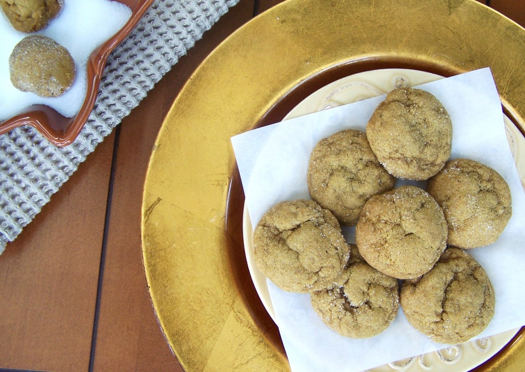 Chewy Pumpkin Gingersnaps