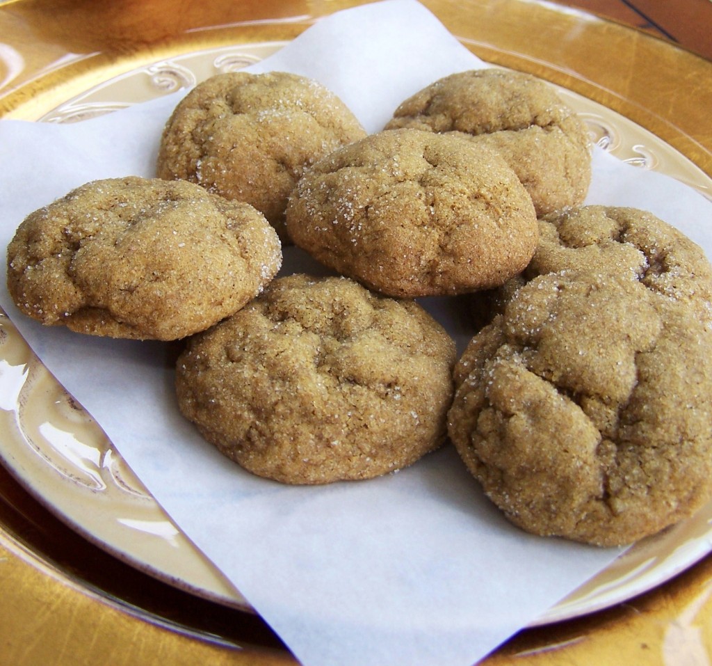 Chewy Pumpkin Gingersnaps