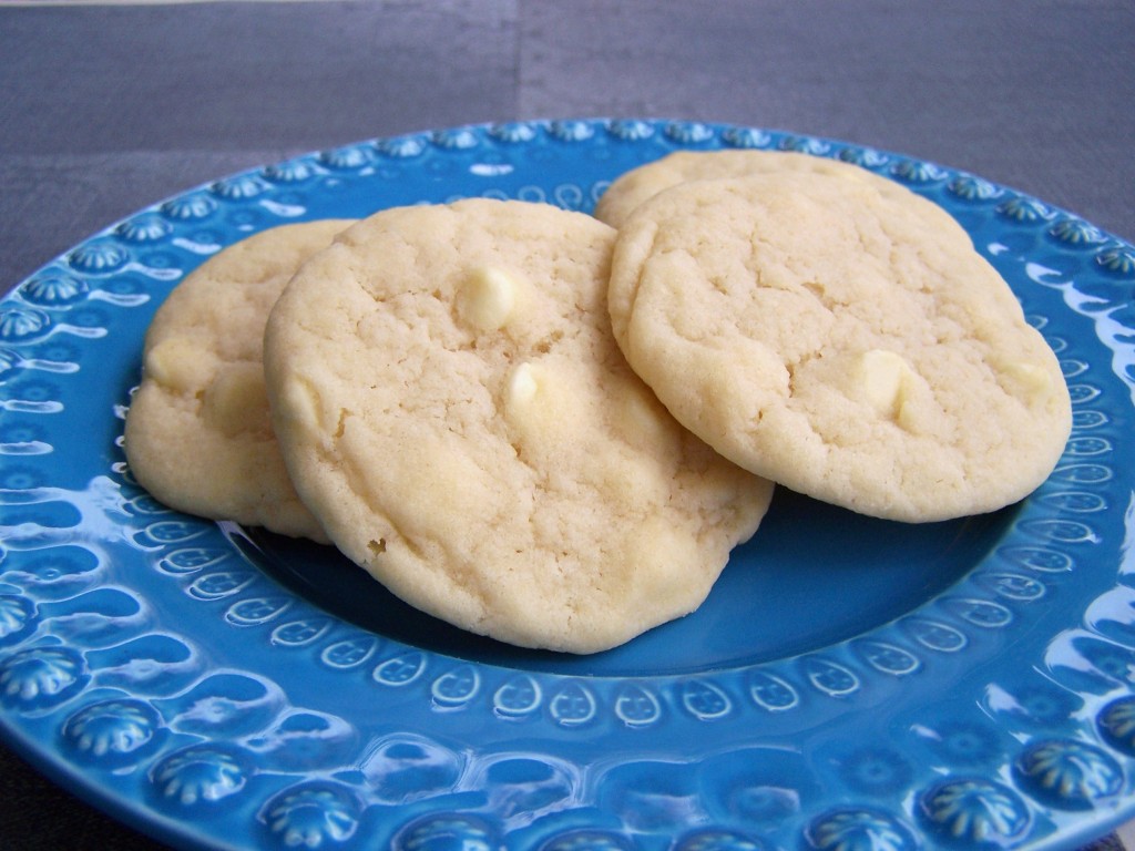 Lemon White Chocolate Sugar Cookies