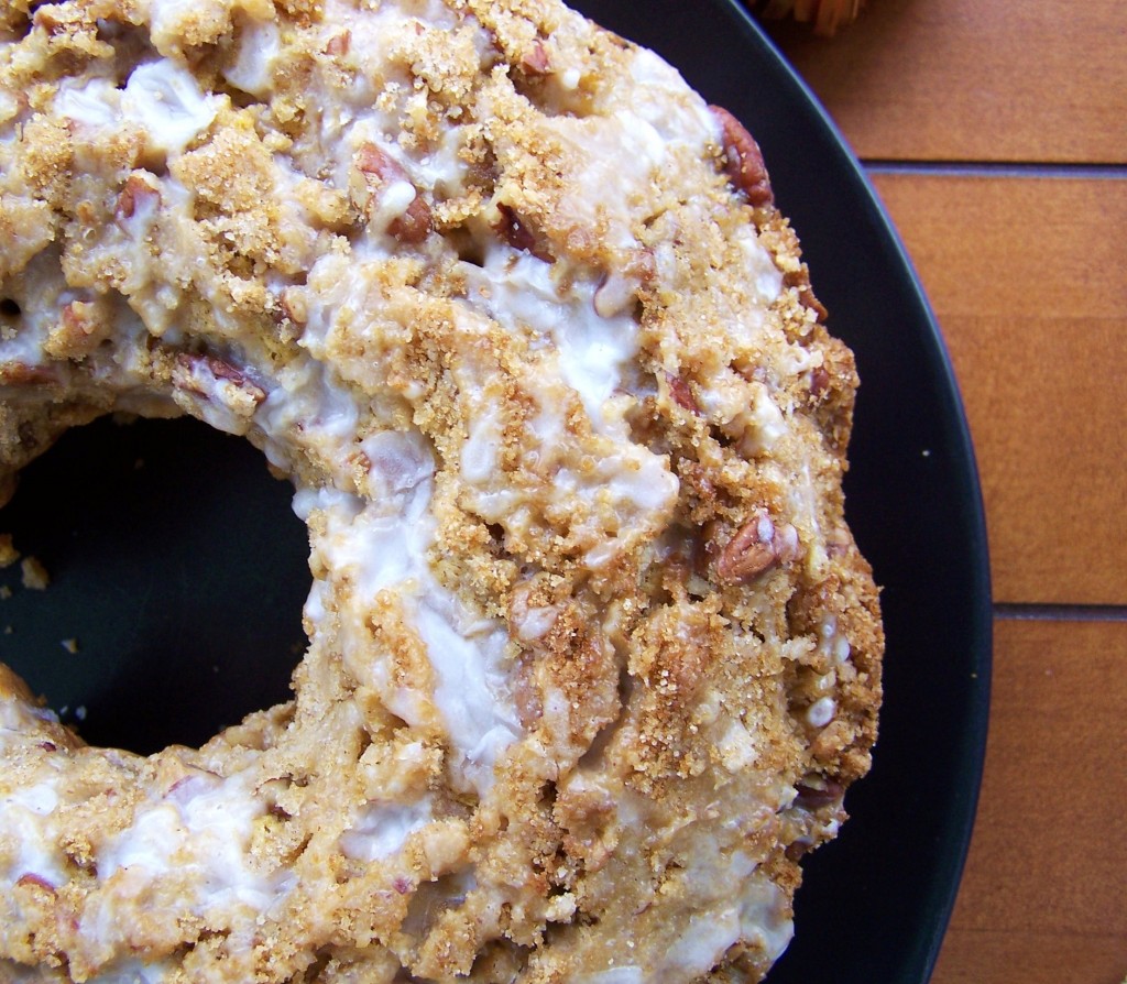 Pumpkin Streusel Bundt Cake