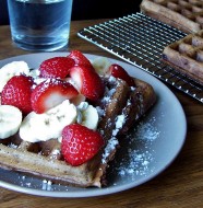 chocolate waffle feature
