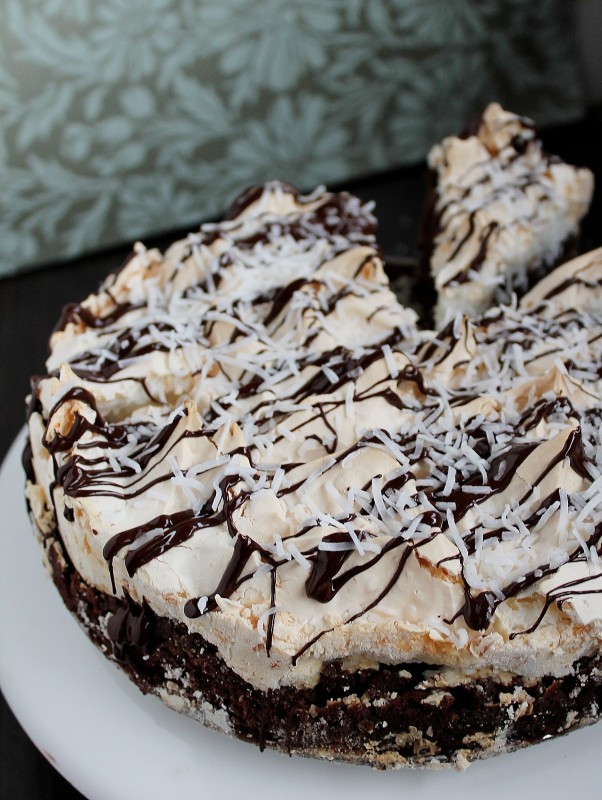 Brownie Meringue Cake3