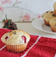 Chocolate Strawberry Muffin