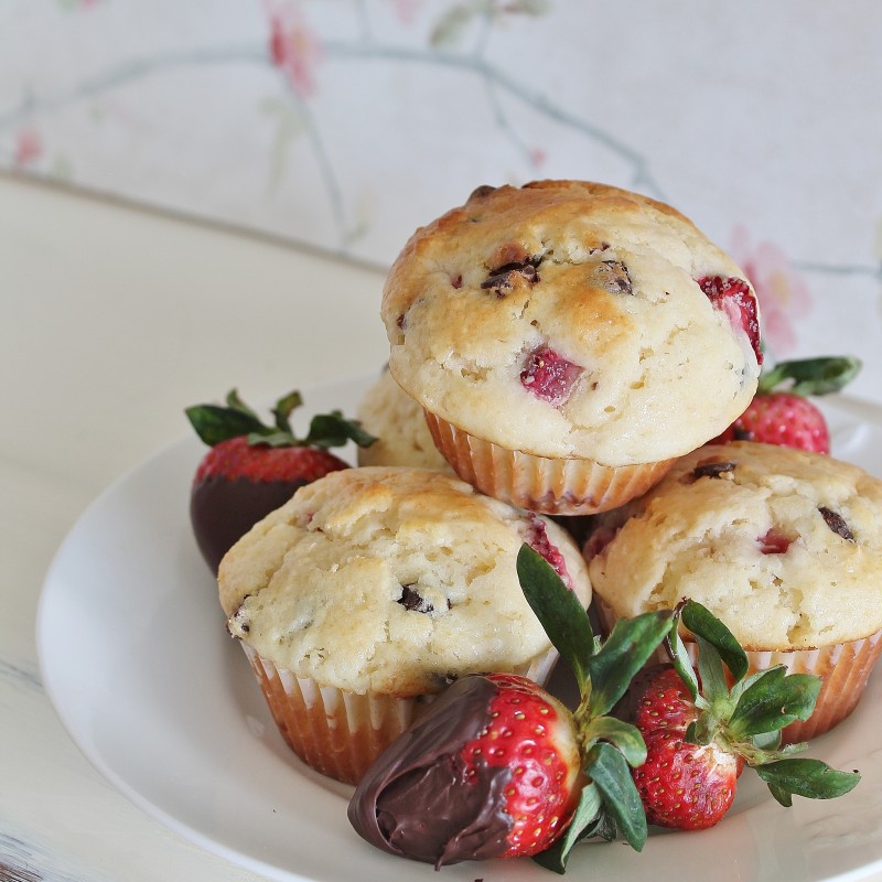 Chocolate-Strawberry-Muffin sq