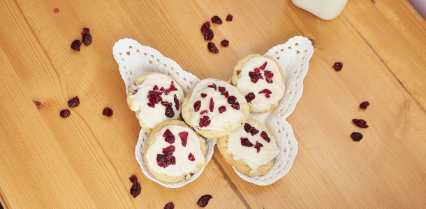 Cranberry Bliss Cookies