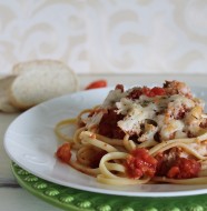 Greek Style Shrimp Scampi