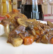 Beef bourguignon