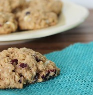 Good grains fruit and oat cookies