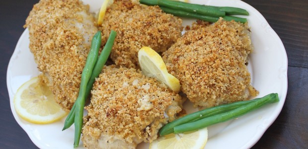 Crispy Lemon-Mustard Roasted Chicken