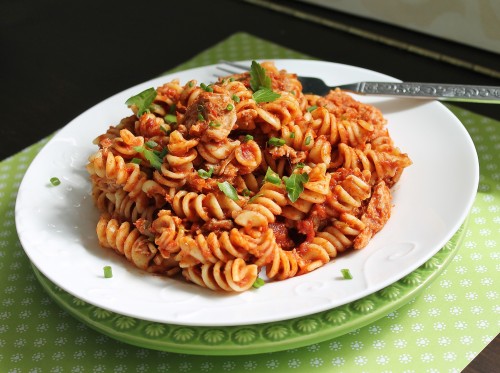 BBQ Pulled Pork Pasta