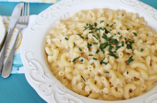 Creamy Homemade Macaroni and Cheese with Spaghetti Squash