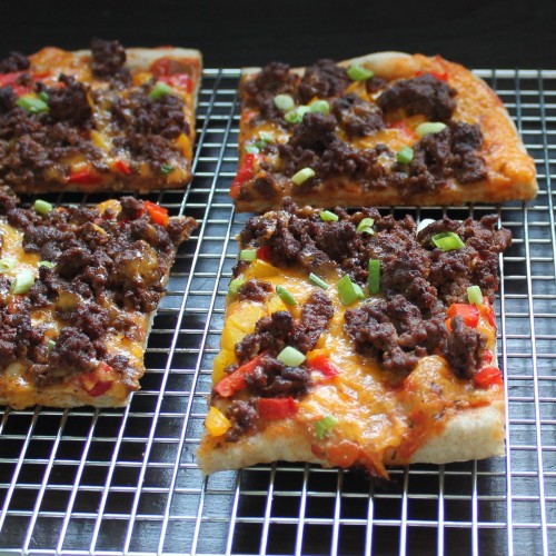 Homemade Taco Pizza