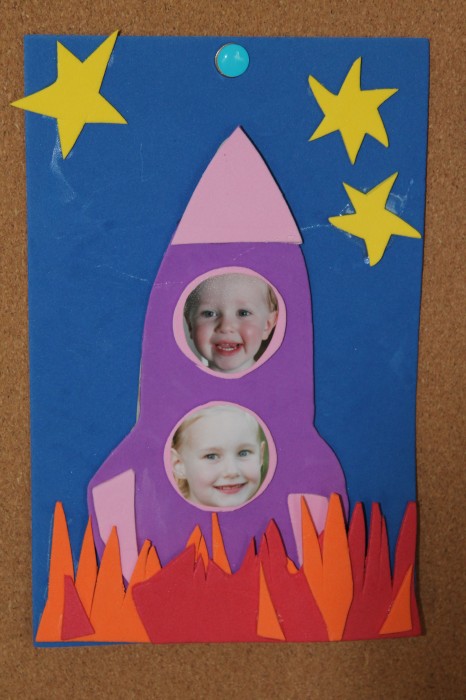preschool rocket craft