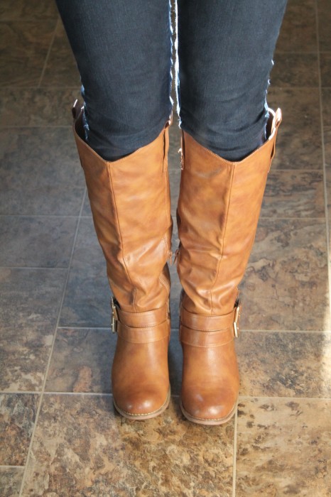 brown boots