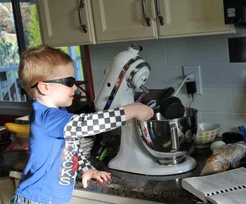 Baking with kids