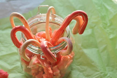 Homemade Candy Canes | www.hiddenponies.com