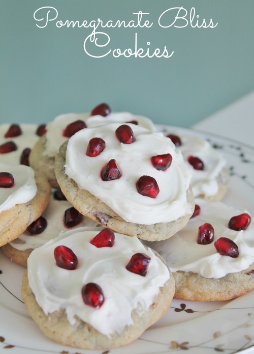 Pomegranate Bliss Cookies from www.hiddenponies.com