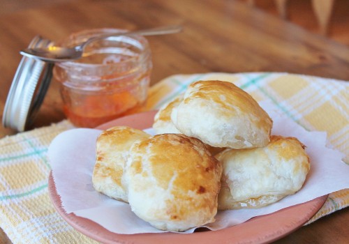 Cream cheese and Red Pepper Jelly in Puff Pastry - a perfect, super easy-cheesy appetizer!