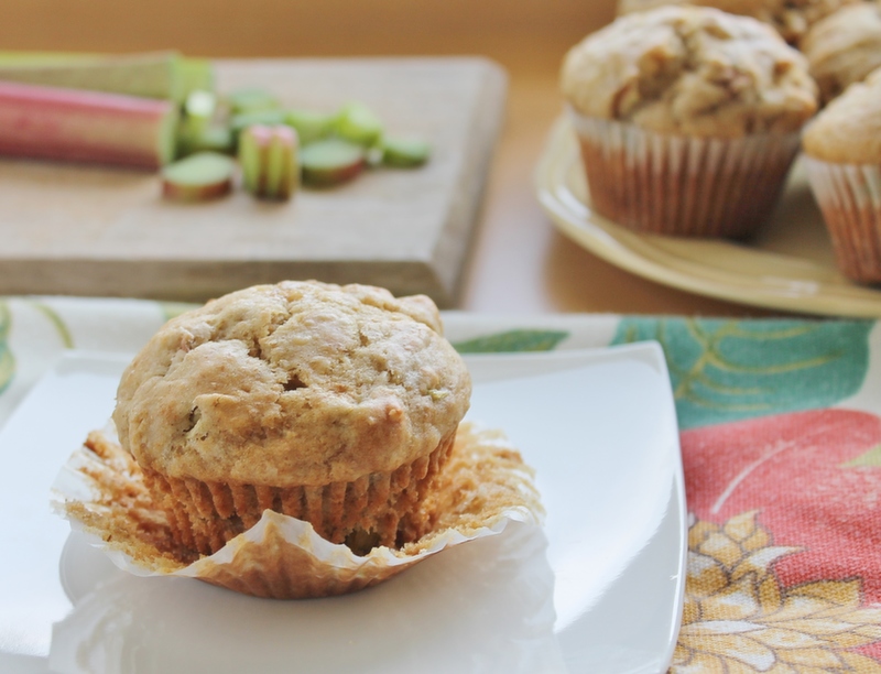 Perfect Rhubarb Muffins
