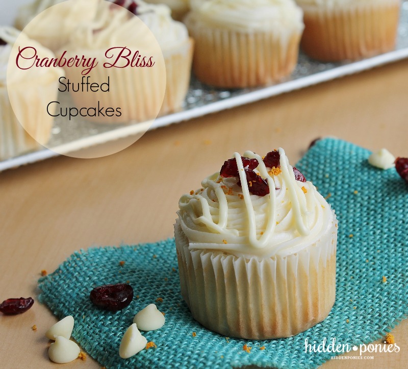 Cranberry Bliss Cupcakes