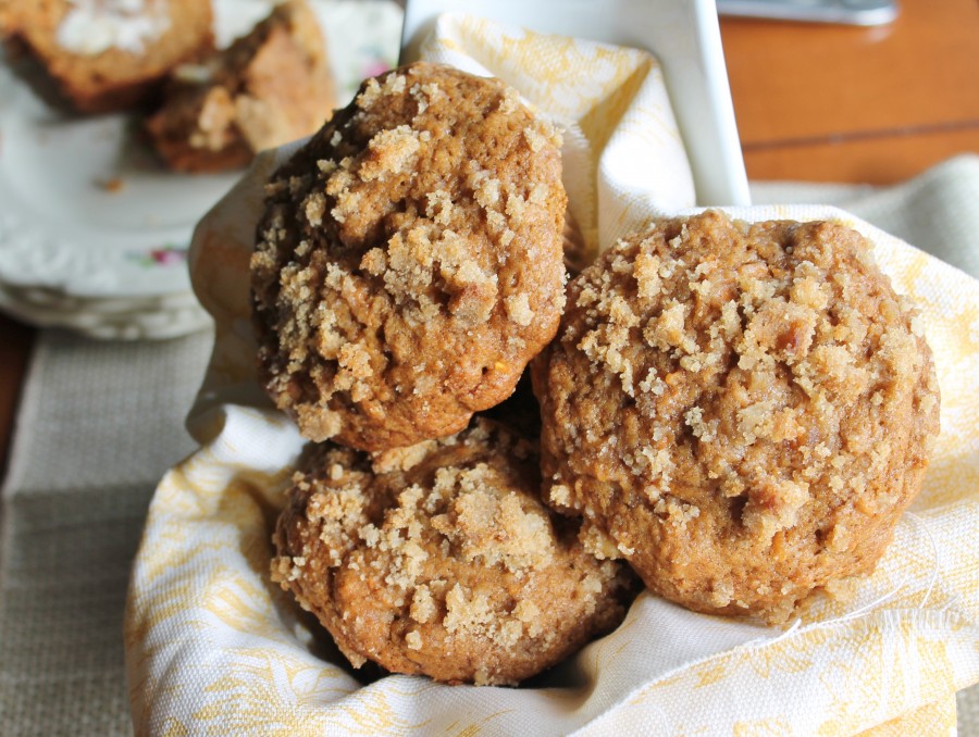 sweet potato gingerbread muffins