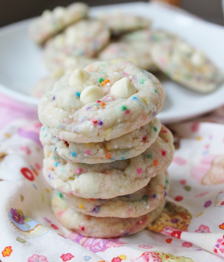 Soft Baked Funfetti Sugar Cookies