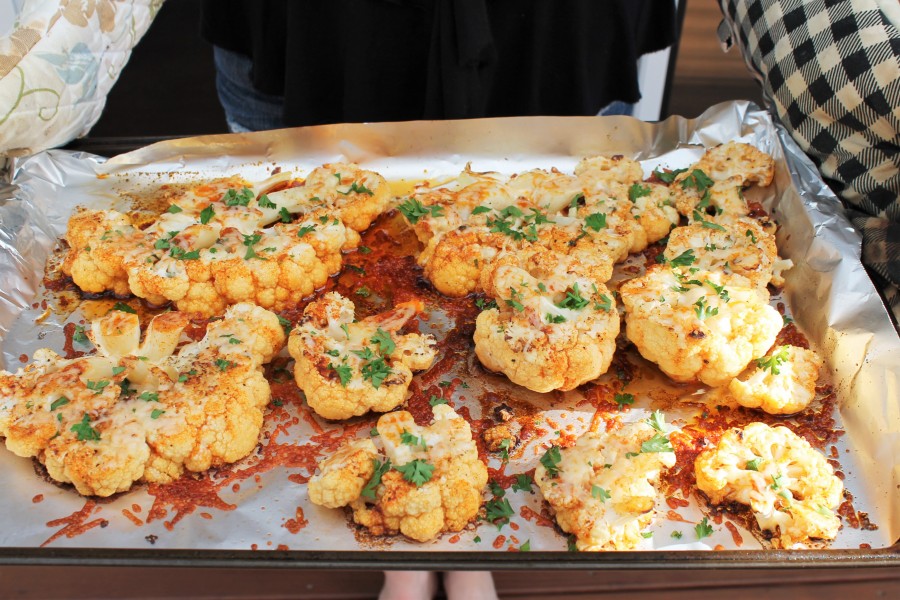OvenRoasted Cauliflower “Steaks”