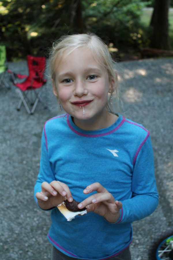 Marshmallow roasting lessons and a perfect s'more.