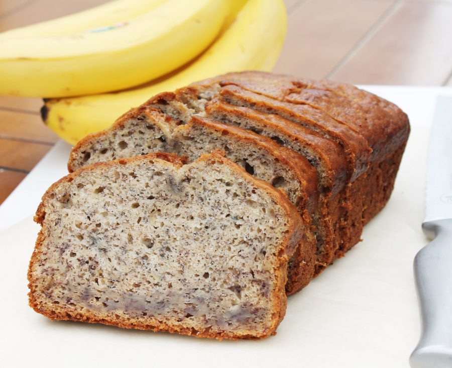 FIVE banana loaf - the perfect way to use up a pile of overripe bananas!