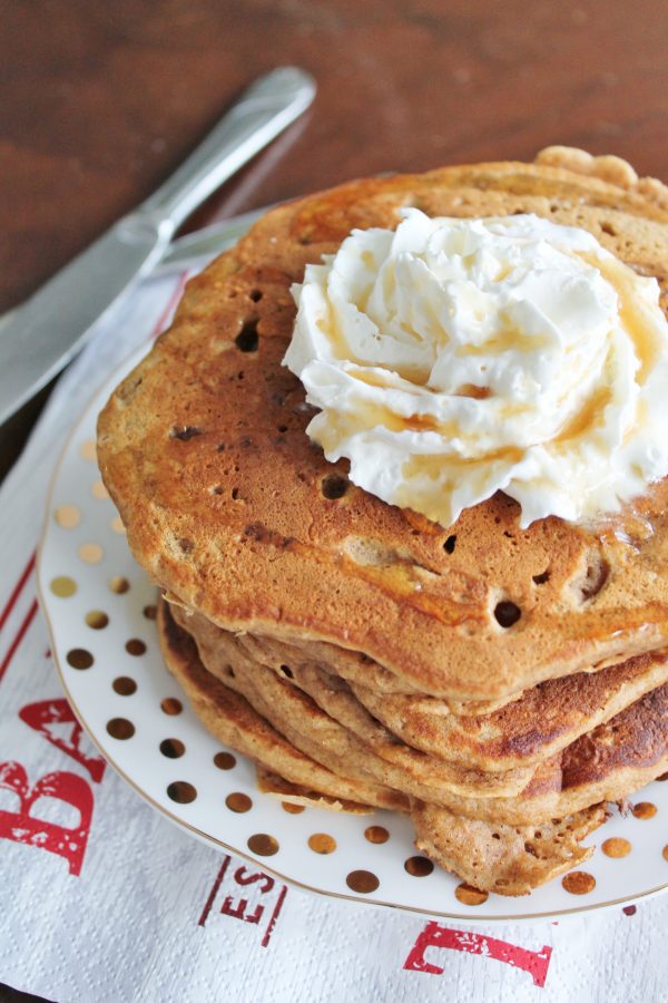 Gingerbread pancakes