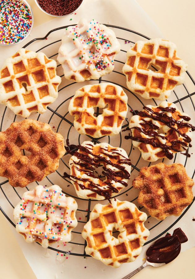 Mini Donut Recipe, Sofiner Waffle Maker