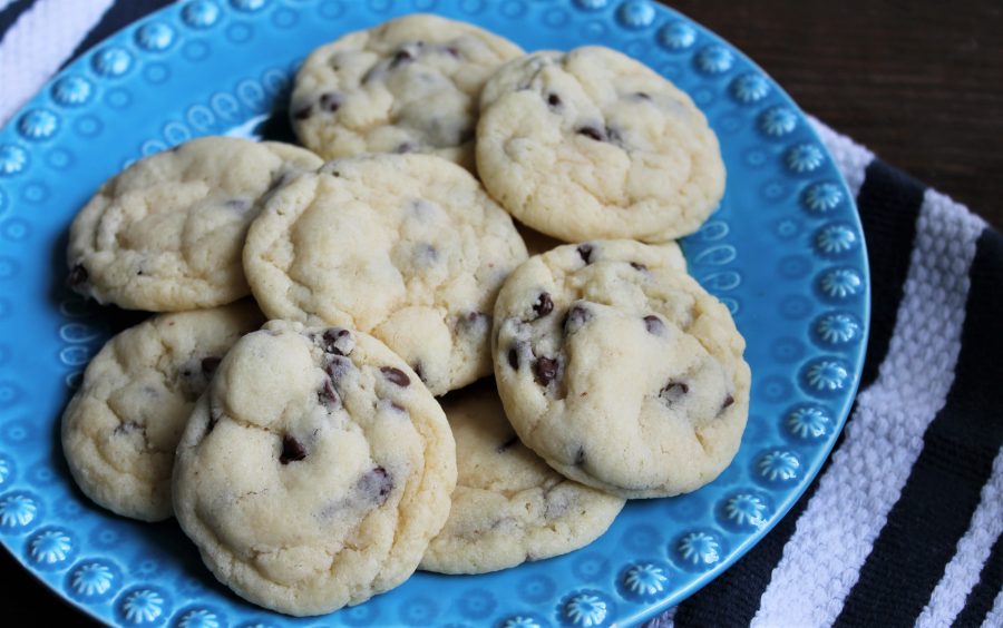 vanilla chocolate chip sugar cookies