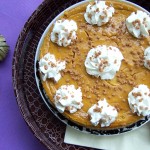 Pumpkin Toffee Cheesecake