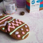 “Free Range” Gingerbread Easter Eggs with Royal Icing