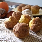 Mini Pumpkin Doughnut Muffins