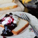 Lemon Pound Cake with Mixed Berry Sauce {Cookbook Review}