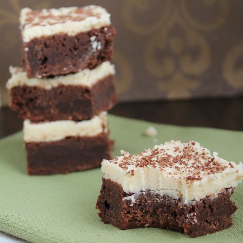 Saturday Sweets: Fudgy Brownies with Cookie Dough Frosting