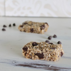 Chewy Peanut Butter Granola Bars