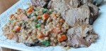Slow Cooker Beef & Barley Risotto