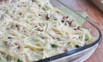 Cheesy Ham & Broccoli Lasagna