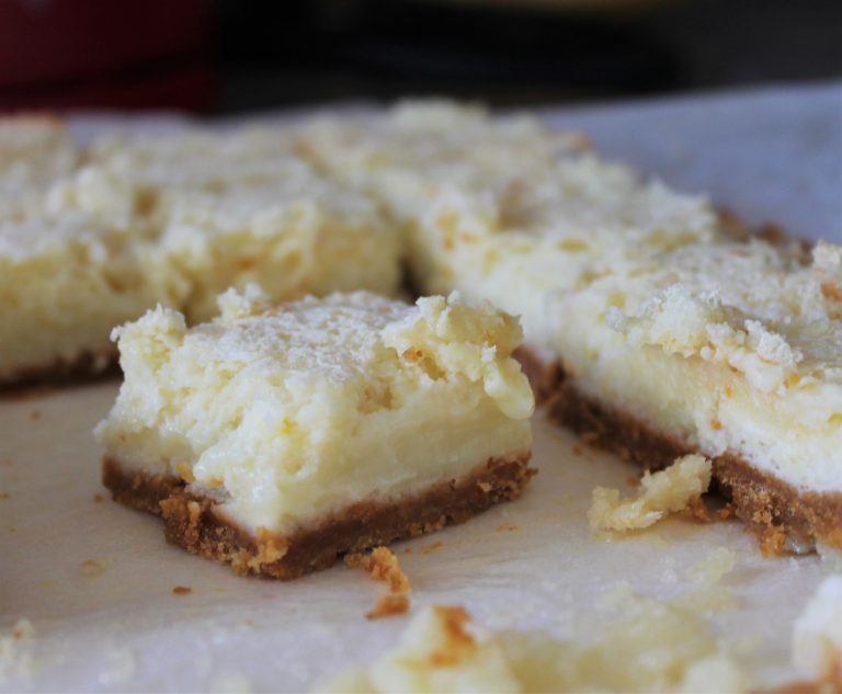 Lemon Cheesecake Squares