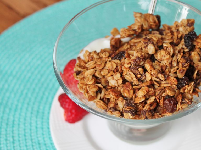 Cinnamon Raisin Granola