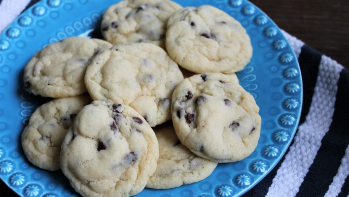 Vanilla Chocolate Chip Sugar Cookies